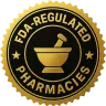 FDA-regulated pharmacies badge