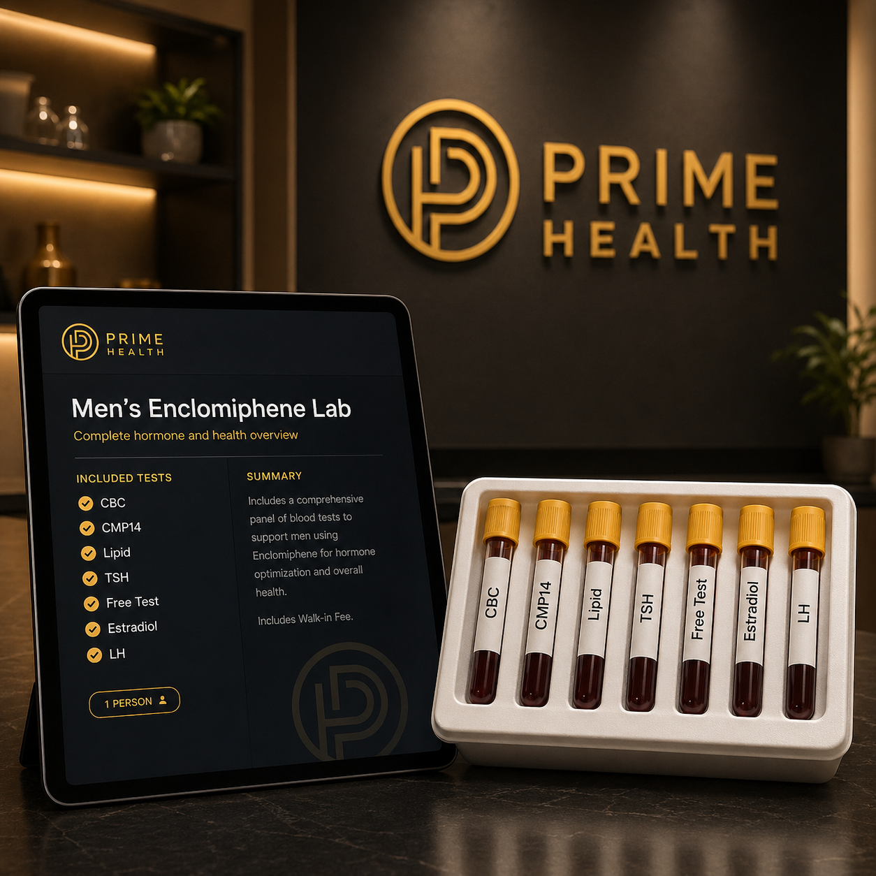 Men's Enclomiphene Lab