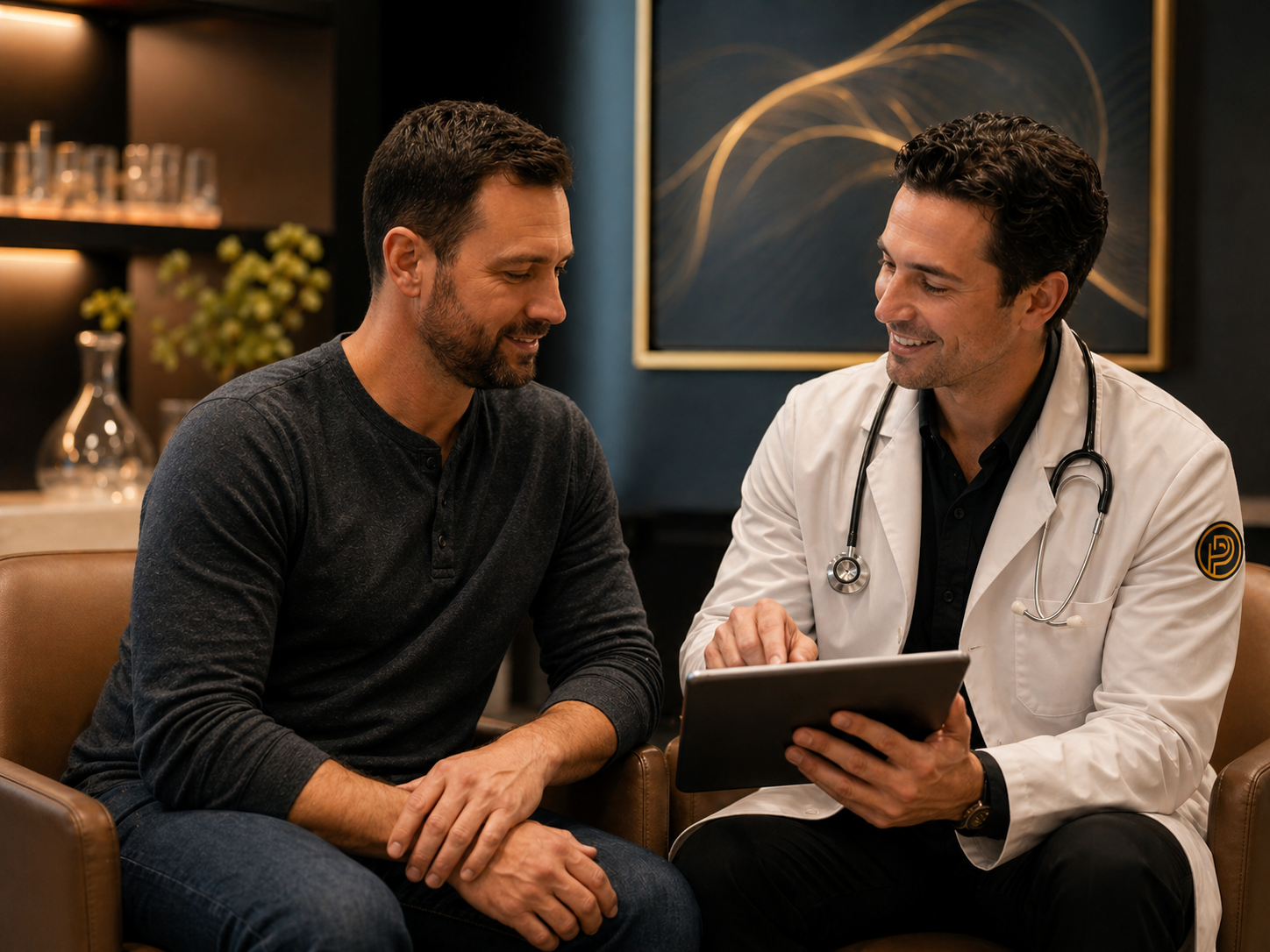 New patient signup preview